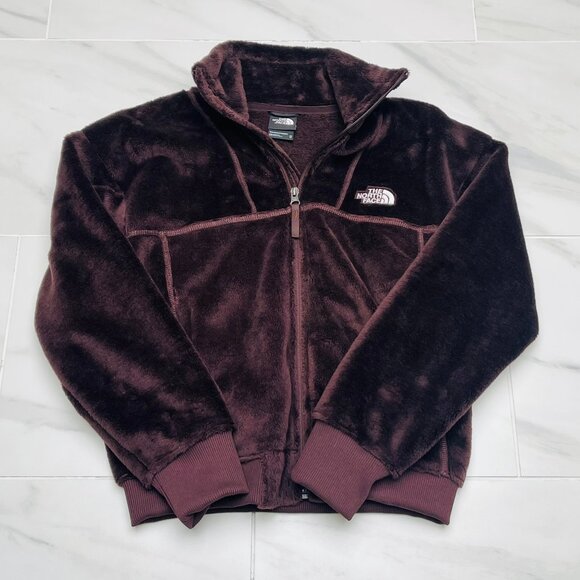 The North Face Women's Osito Lux Jacket 'Coal Brown' NF0A7UQO101 Multi Size - Picture 1 of 7